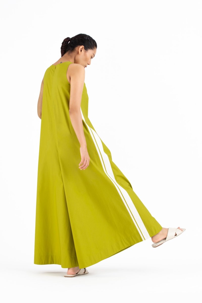 Jumpsuit- Lime - Three