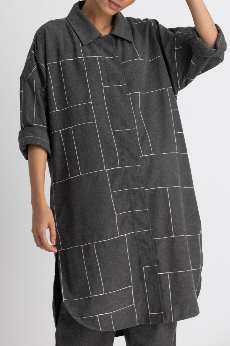 limited edition jacket co-ord- melange - Three