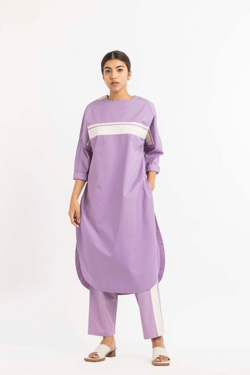 Long Jumper Co-ord Lavender - Three