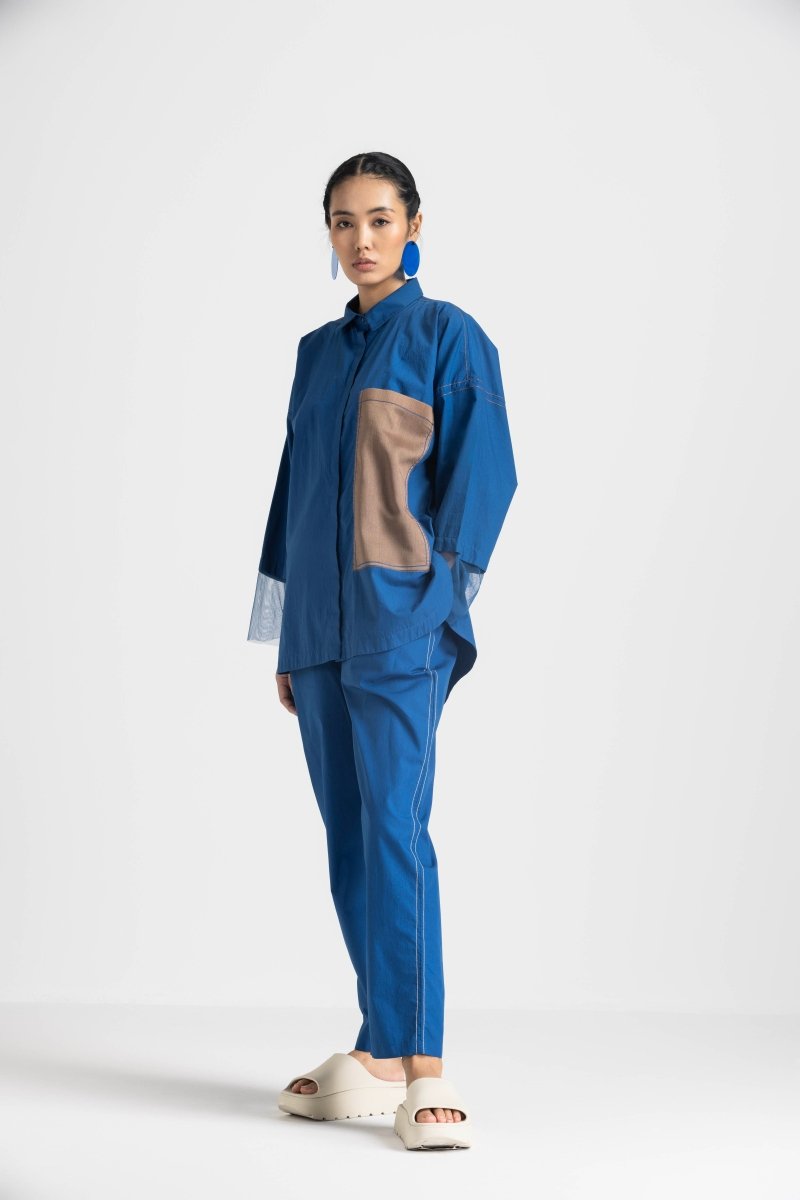 New Narrow Bottom - Electric Blue - Three