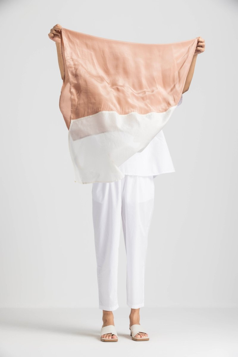 Panel Scarf - Champagne - Three