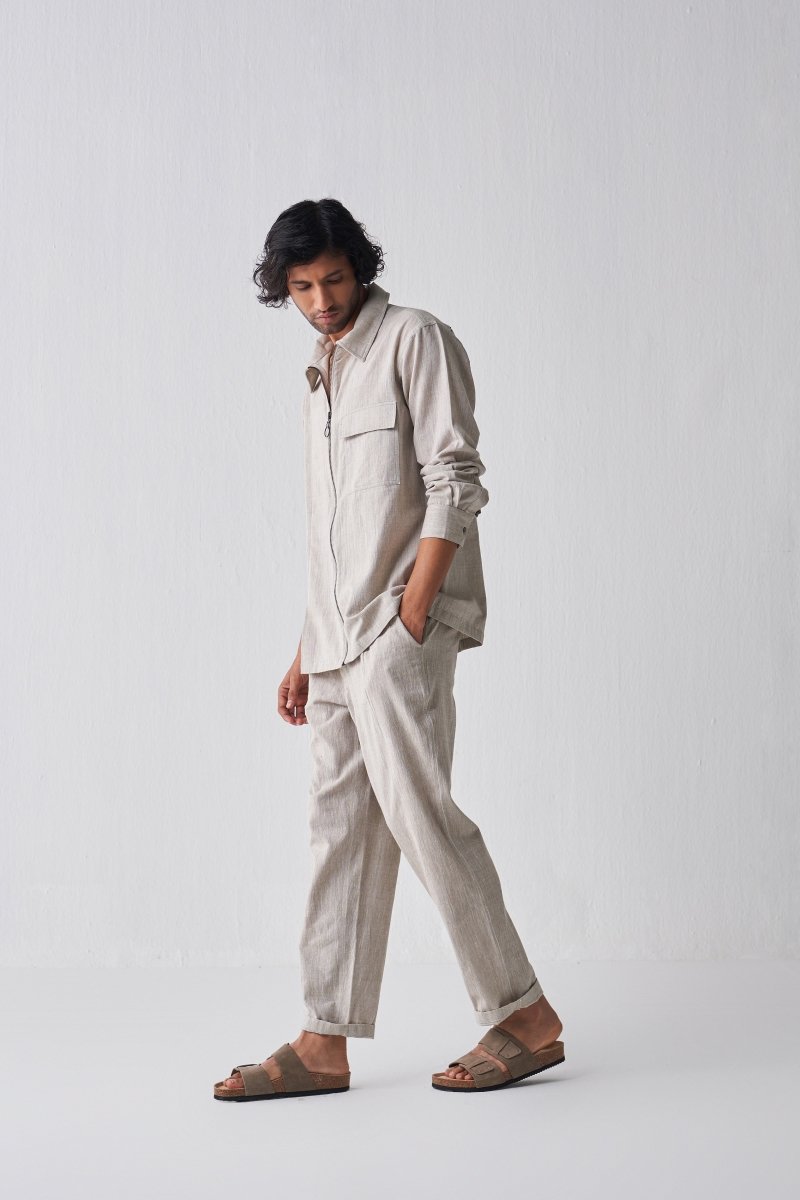 Patch Pocket Shacket Co-ord - Three