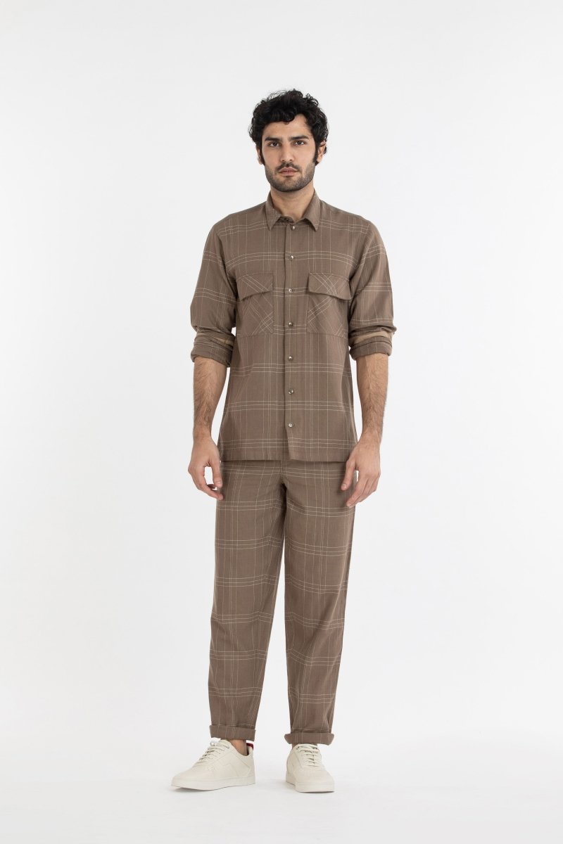 Patch Pocket Shirt- Terra - Three