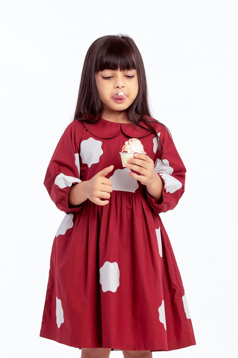 Peter Pan Collar Dress - Three