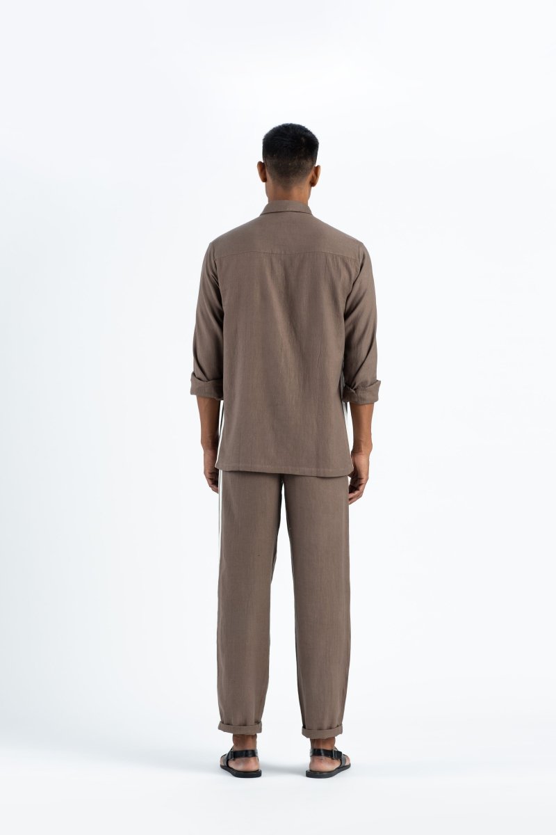 Pleated Pant-Cedar - Three