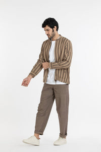 Pleated Pant- Terra - Three