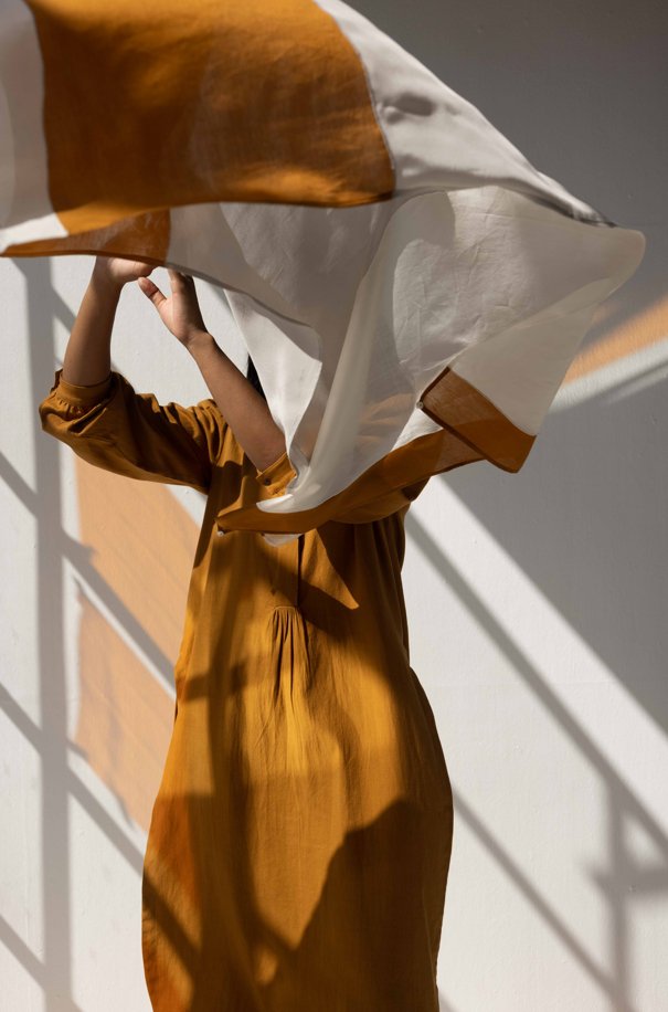 Scarf- Rust – Three Clothing
