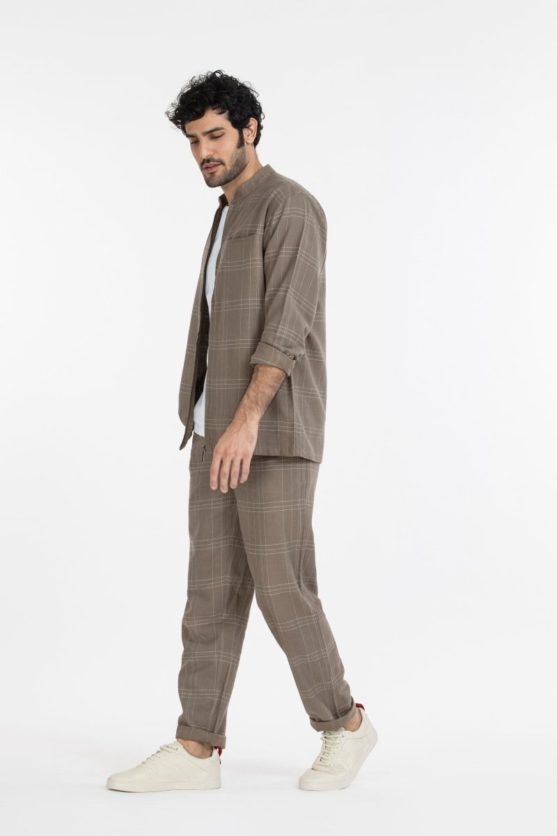 Shacket Co-ord- Terra Check - Three