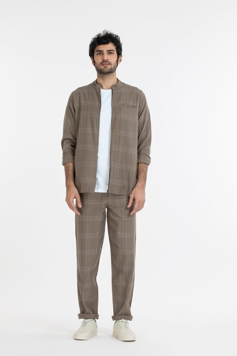 Shacket Co-ord- Terra Check - Three