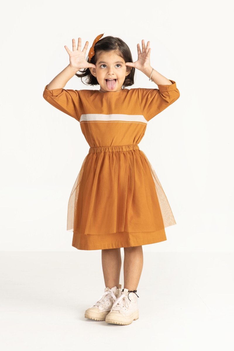 Short Jumper- Rust - Three