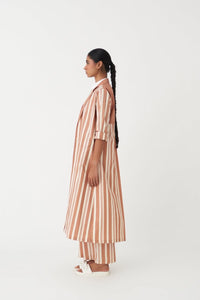 Stripe Jacket - Champagne Stripe - Three