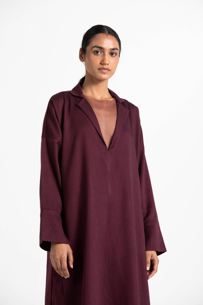 V Neck Tunic Co-ord (Set of 3) - Three